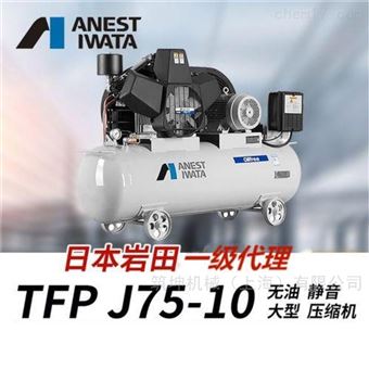 TFPJ75-10移动喷漆节能静音无油便携式活塞空压机