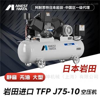 TFPJ75-10木工喷漆汽修实验室全无油静音活塞空压机